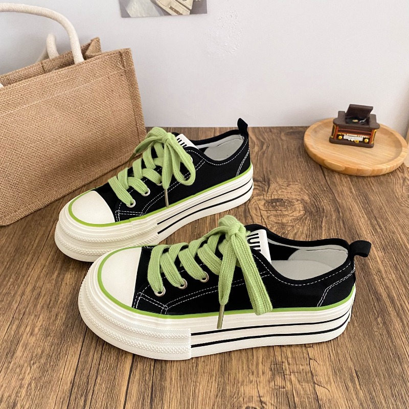 Cutting Board Foam - Thick Bottom Canvas Shoes Women's round
