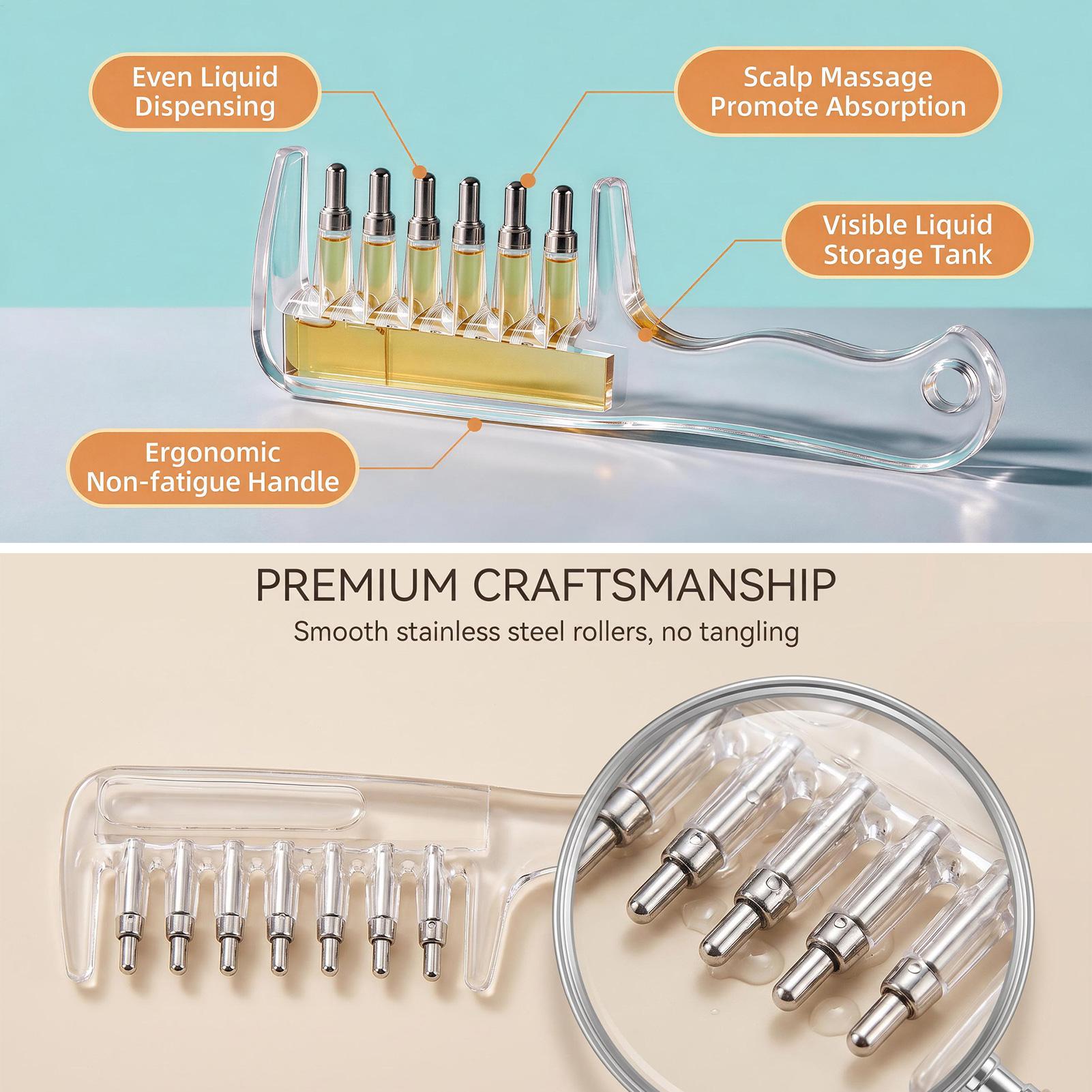 1PC Portable Transparent Hair  - đánh giá và giá Root Stimulator Liquid