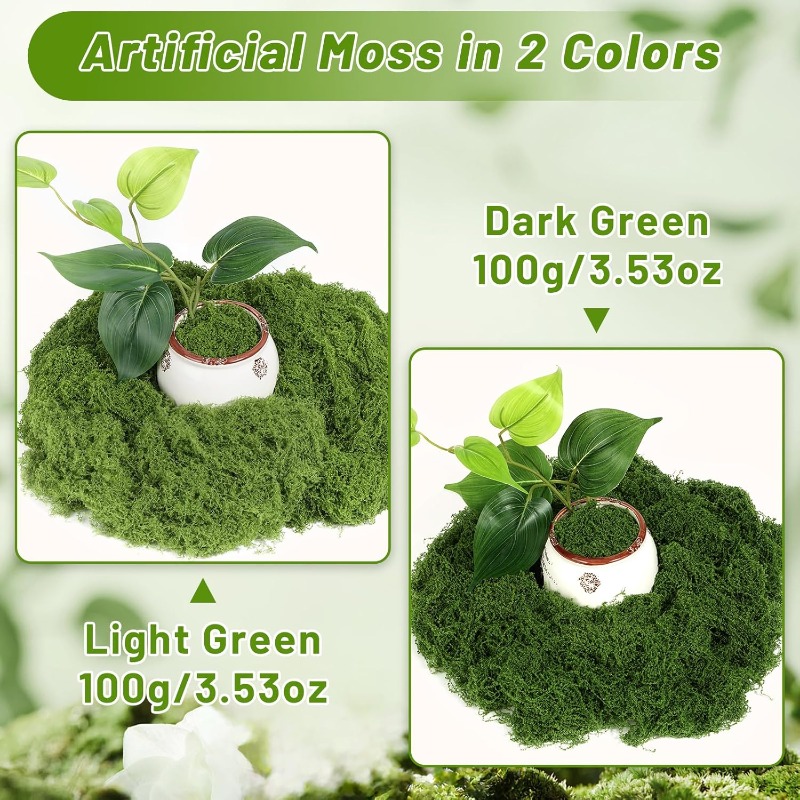 Artificial Green Moss Plants D - đánh giá và giá Sphagnum Moss Dry