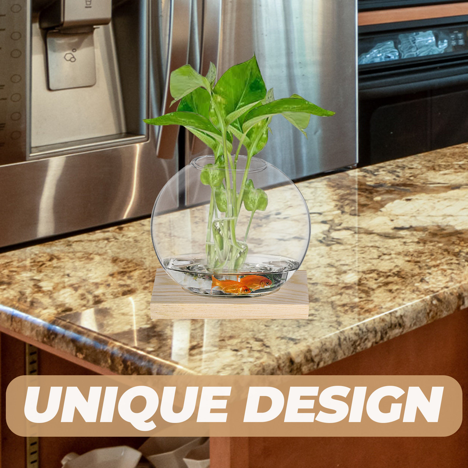 2Sets Glass Small Plant Vase F - đánh giá và giá Propagation Station Vase